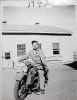 G.F. Gleisberg On a Motorcycle 1942