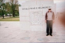 Wally Wilken at WWII Memorial